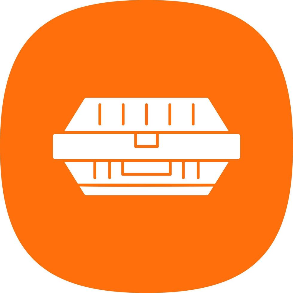 Food Container Vector Icon Design