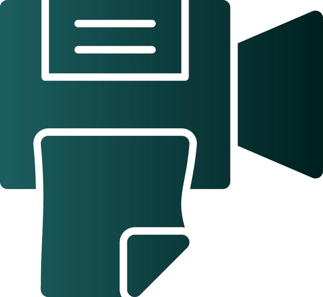 Cleaning Camera Flat Icon vector
