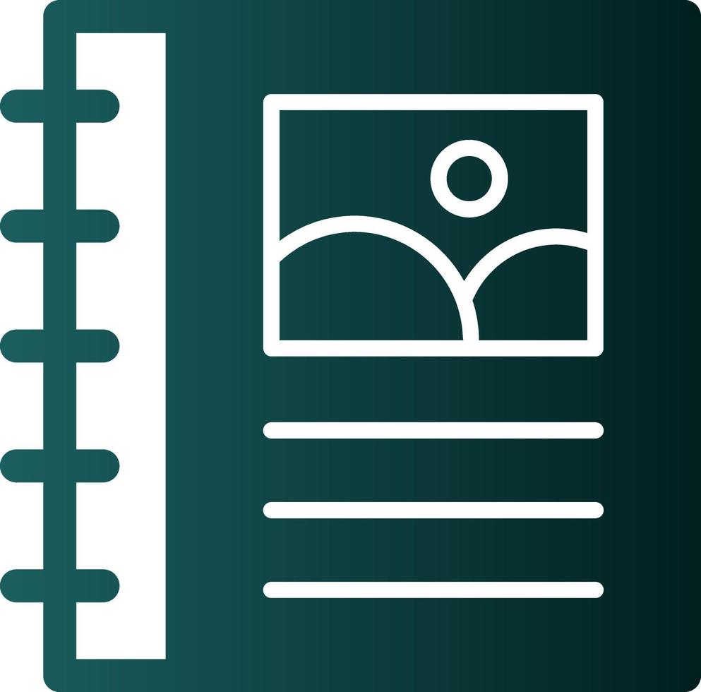 Album Flat Icon vector