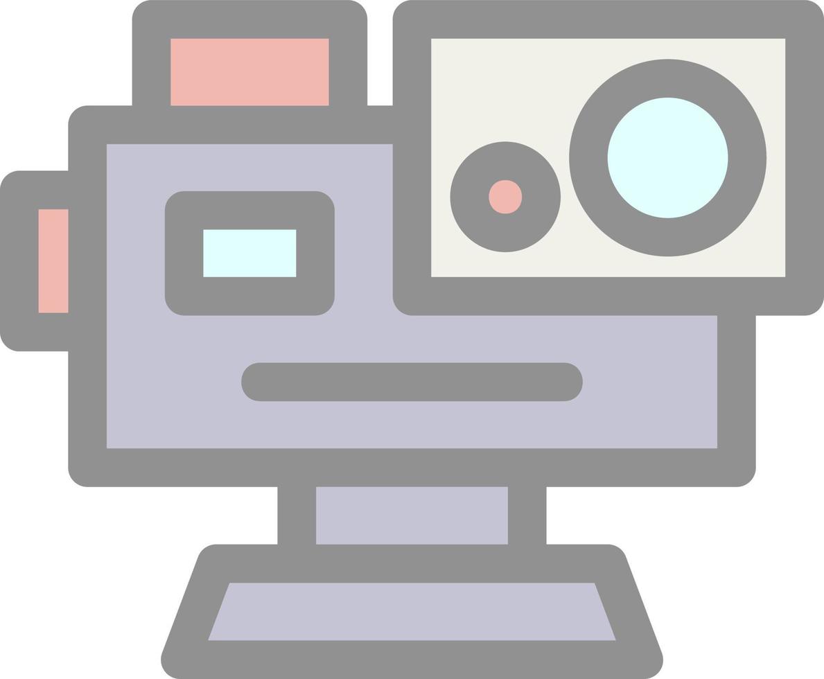 Action Camera Flat Icon vector