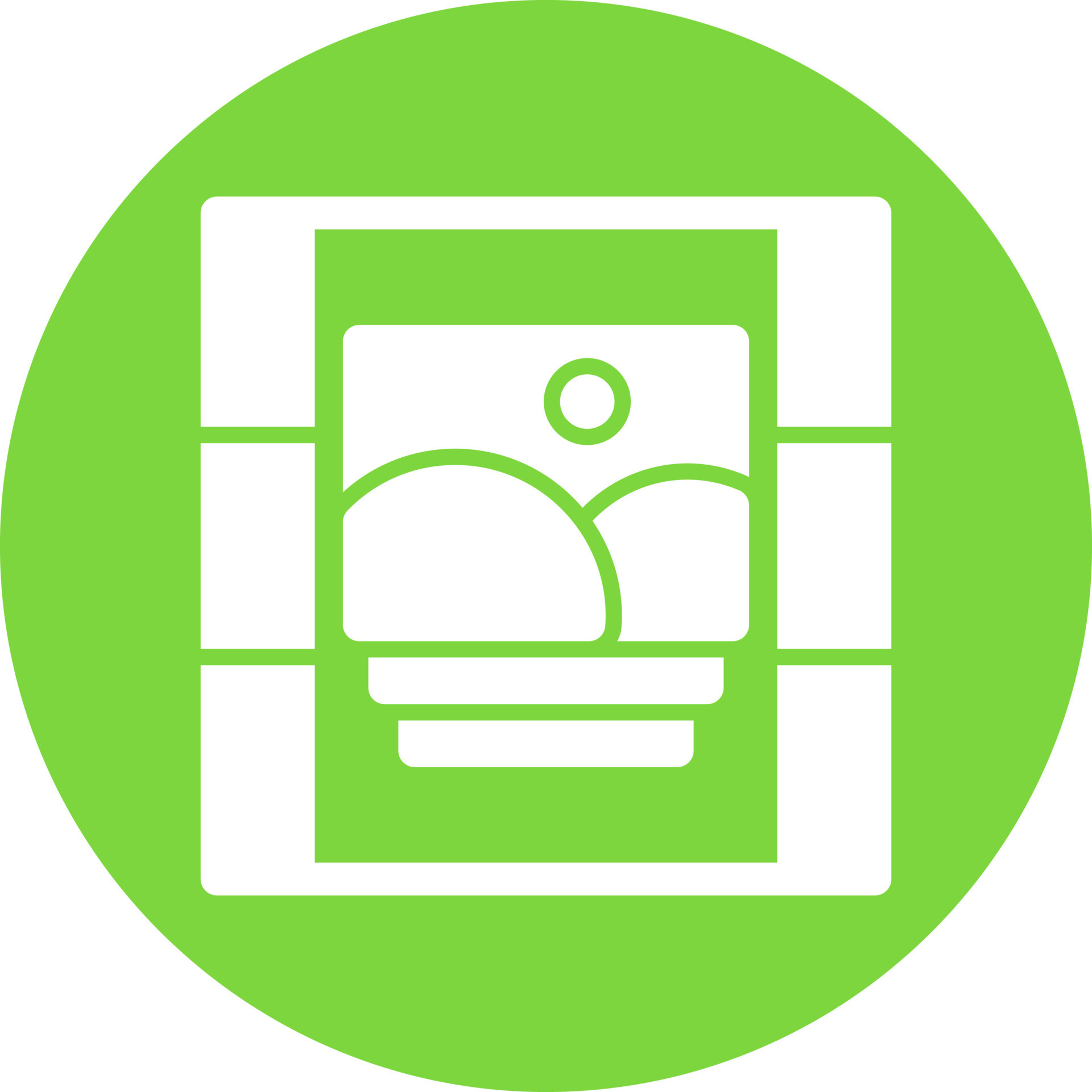 Gallery Flat Icon 15836789 Vector Art at Vecteezy