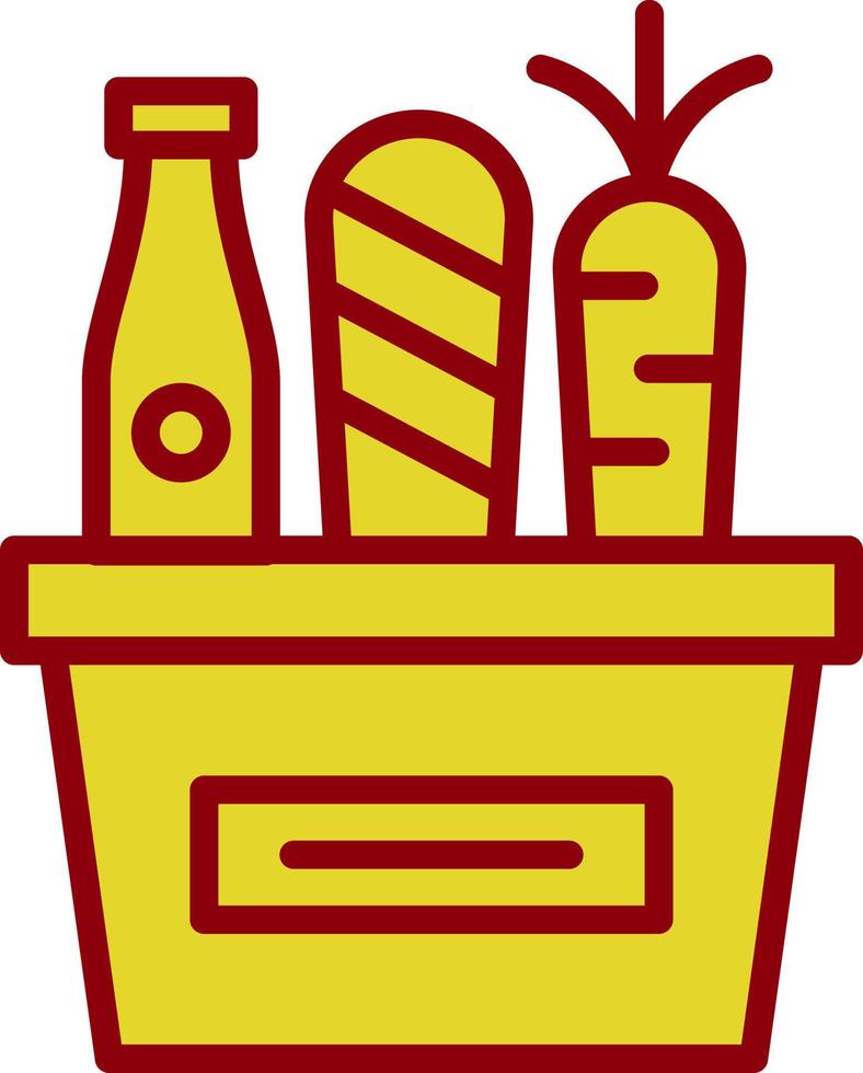 Grocery Vector Icon Design