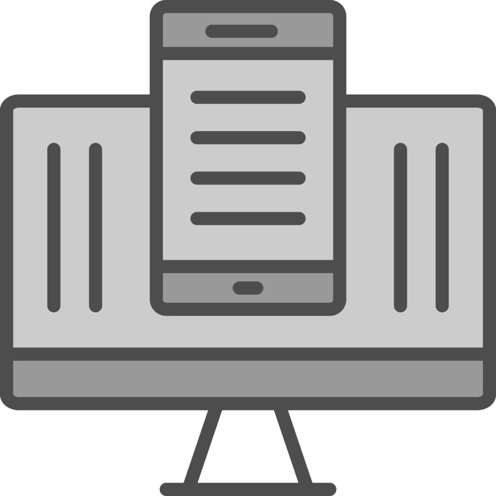 ECommerce Screen Vector Icon Design