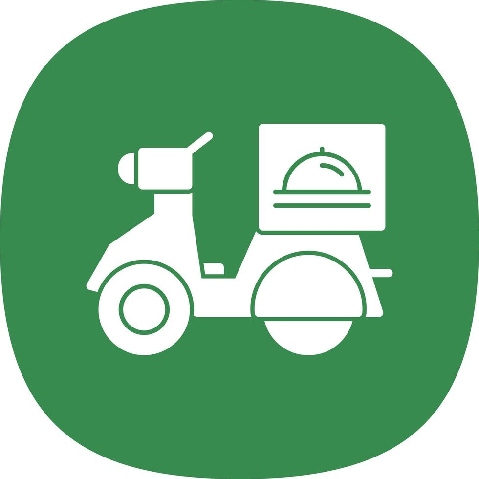 diseño de icono de vector de entrega de alimentos