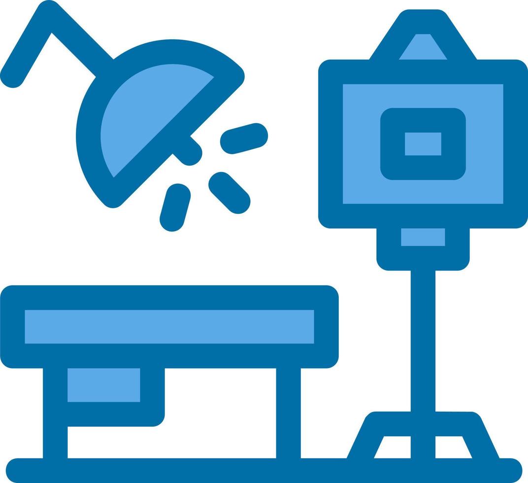 Photo Studio Flat Icon vector