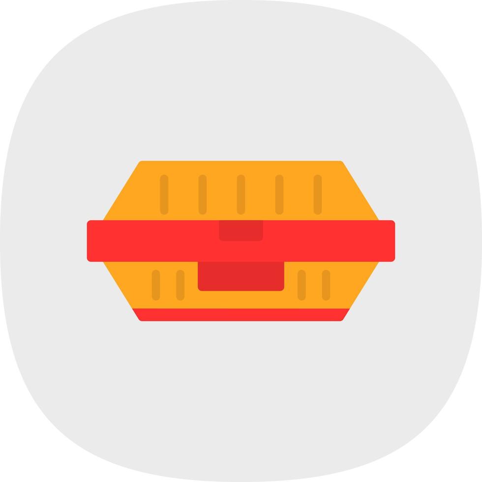 Food Container Vector Icon Design