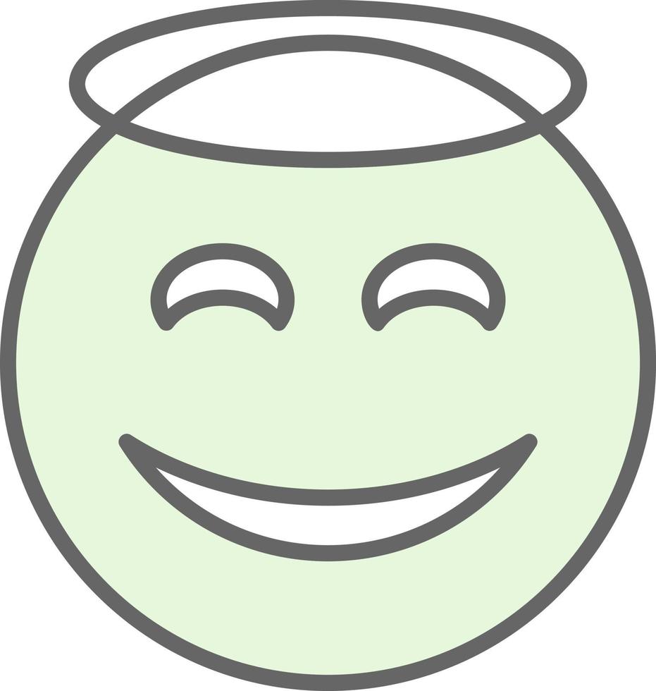 Smiling Face with Halo Vector Icon Design 15837401 Vector Art at Vecteezy