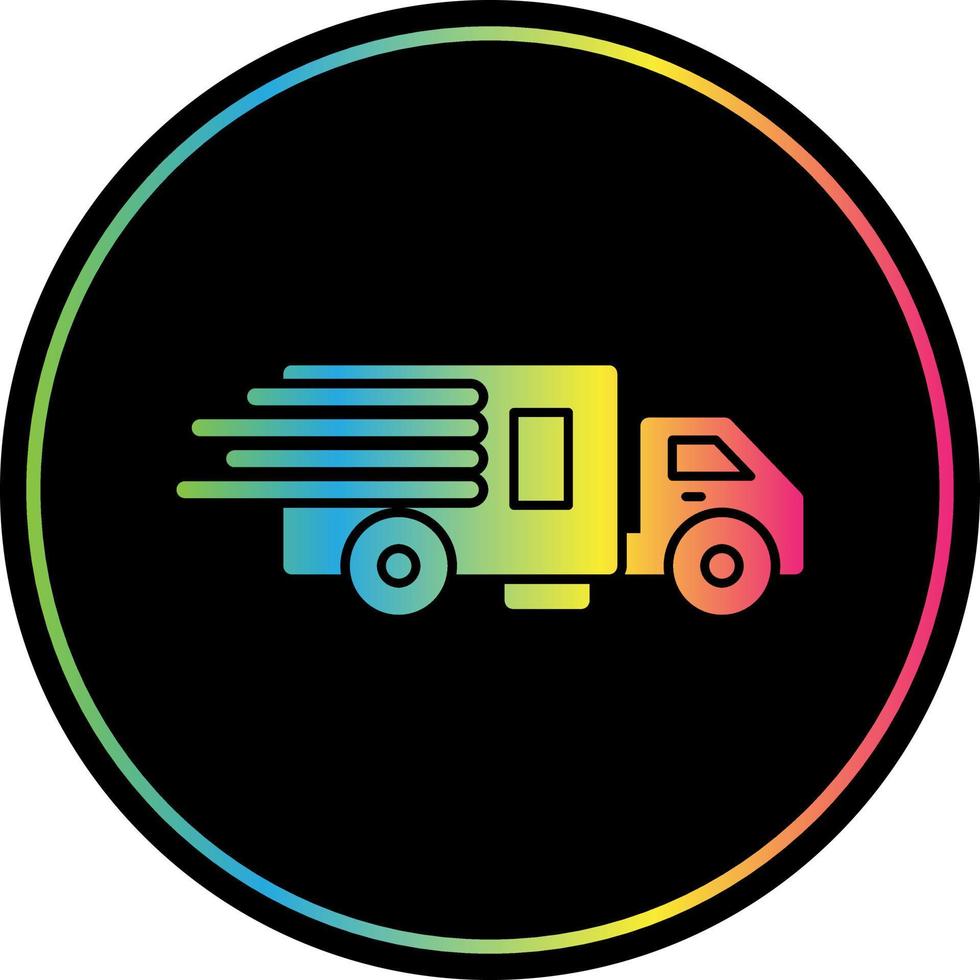 Fast Delivery Vector Icon Design