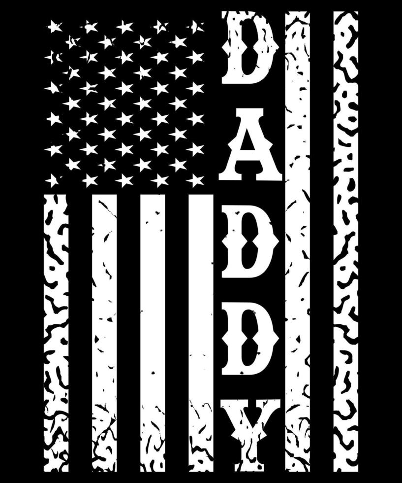 Dad Typography T-Shirt Design. Dad lover T-Shirt design, Dad typography print design template vector