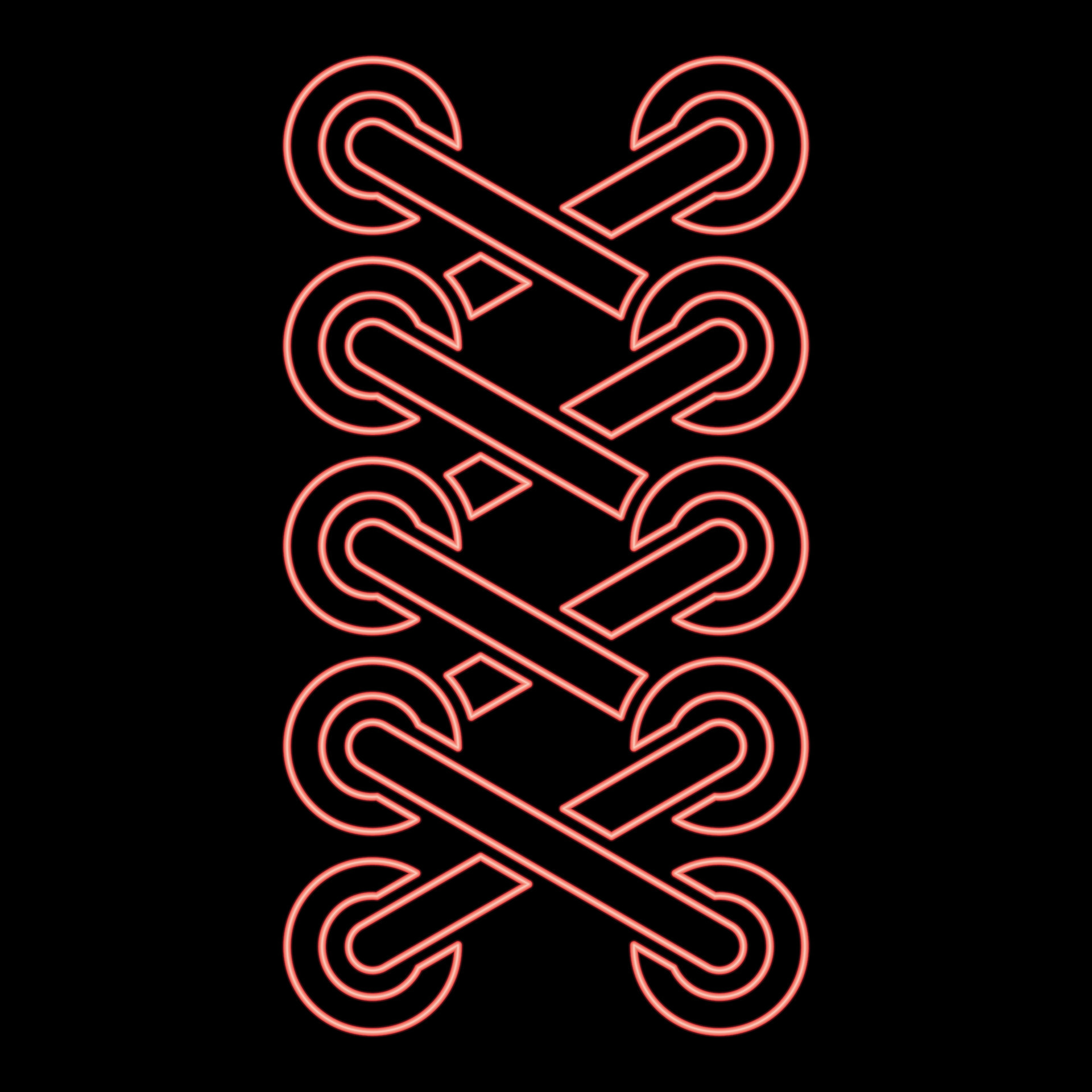 Fastening outlet shoe laces
