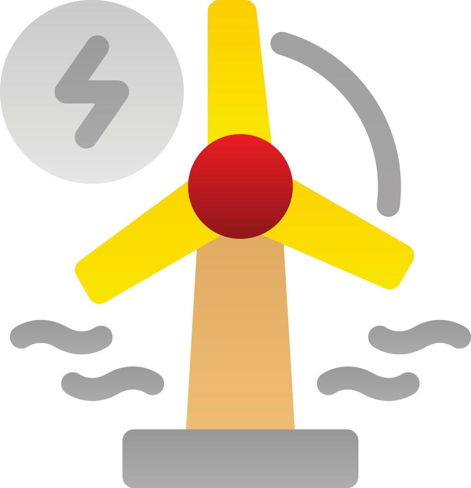 Renewable Energy Flat Icon vector