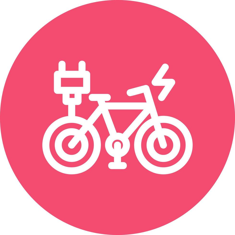 Electric Bike Flat Icon 15838717 Vector Art at Vecteezy