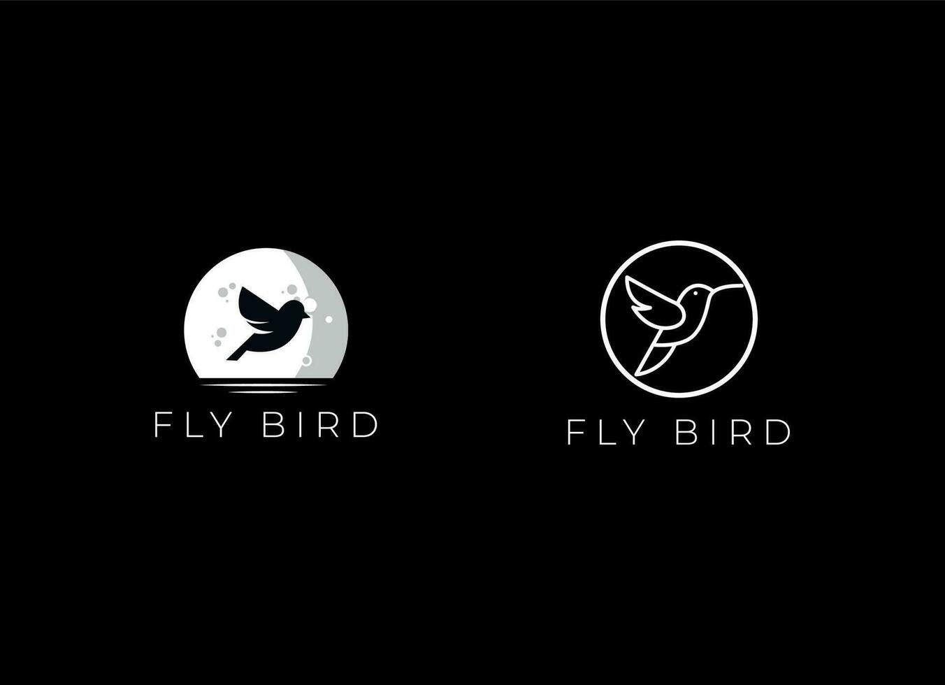 bird logo hipster vintage retro vector line outline monoline art icon