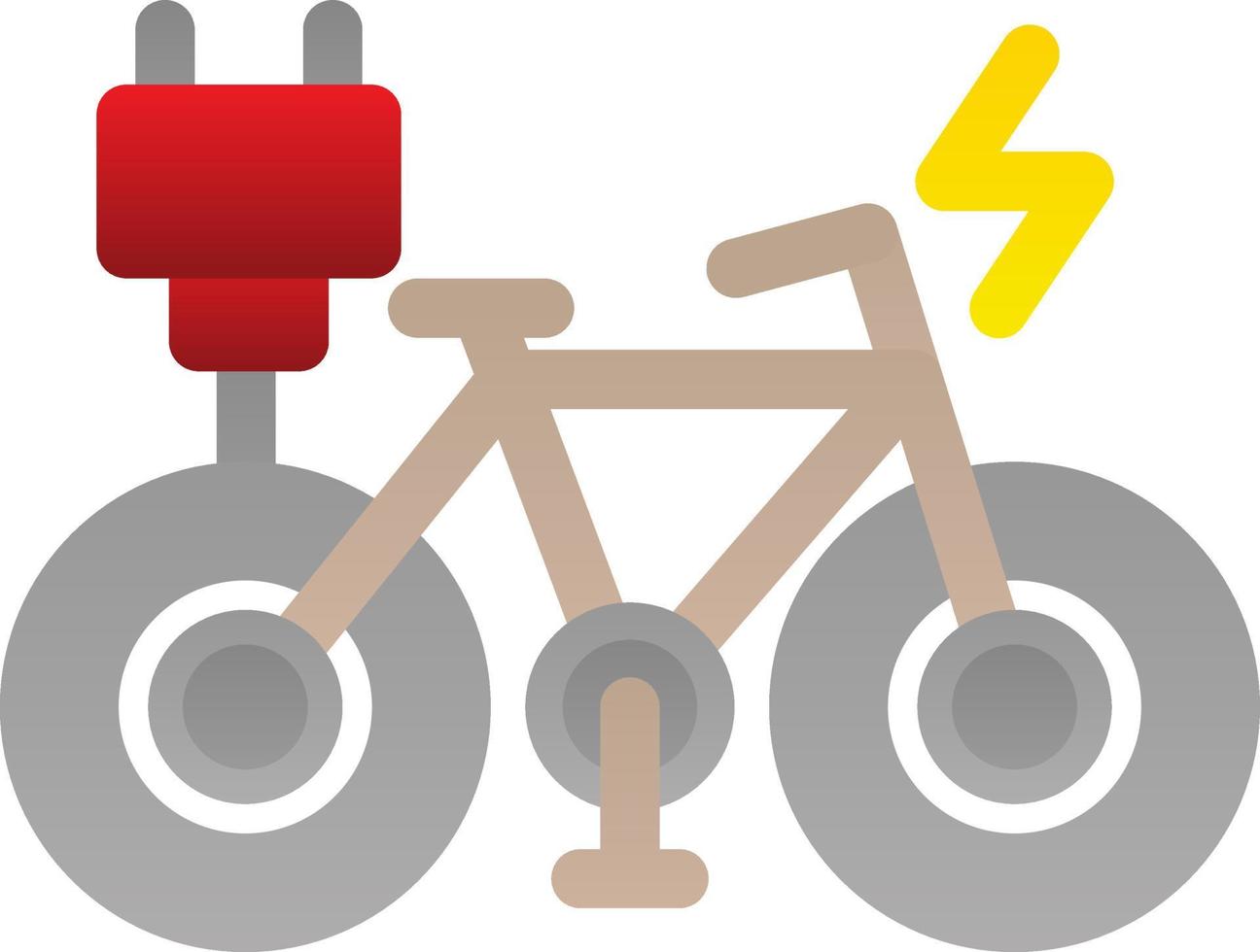 Electric Bike Flat Icon 15838853 Vector Art at Vecteezy