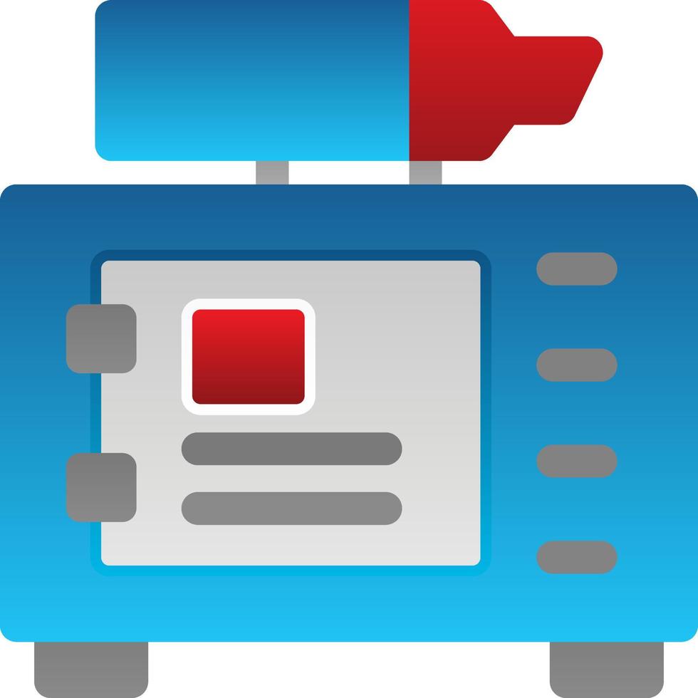 Eco Generator Flat Icon vector