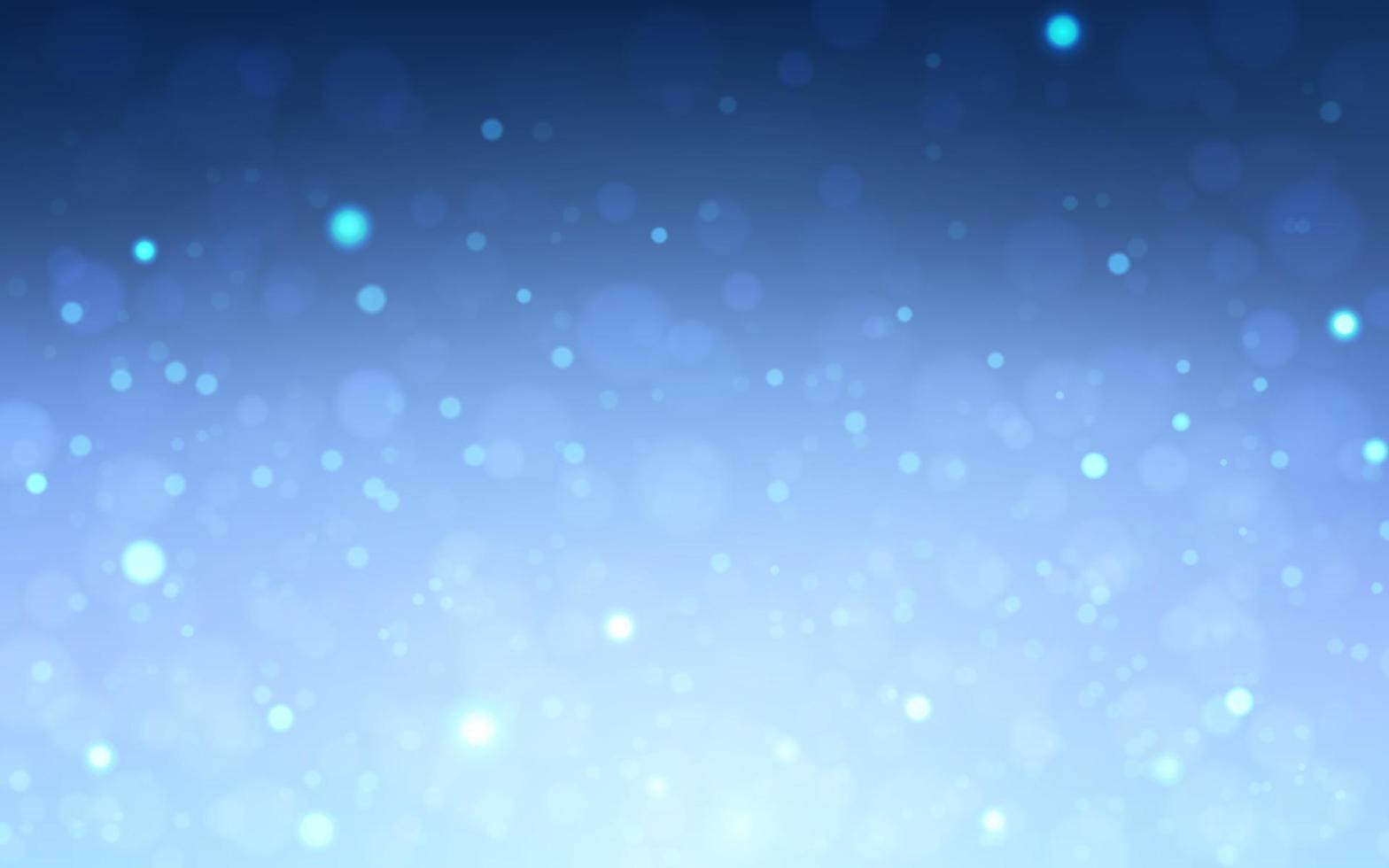 Sky blue bokeh soft light abstract background, Vector eps 10 illustration bokeh particles, Background decoration