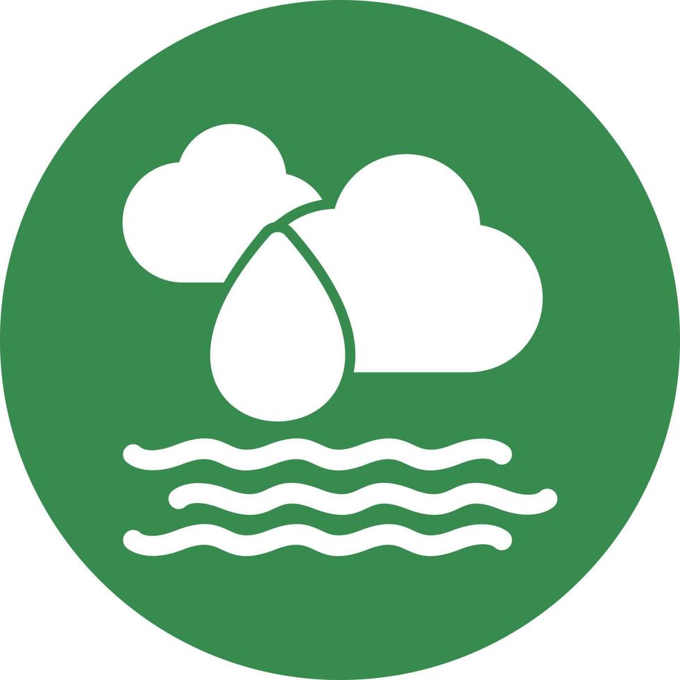 Ocean Energy Flat Icon vector