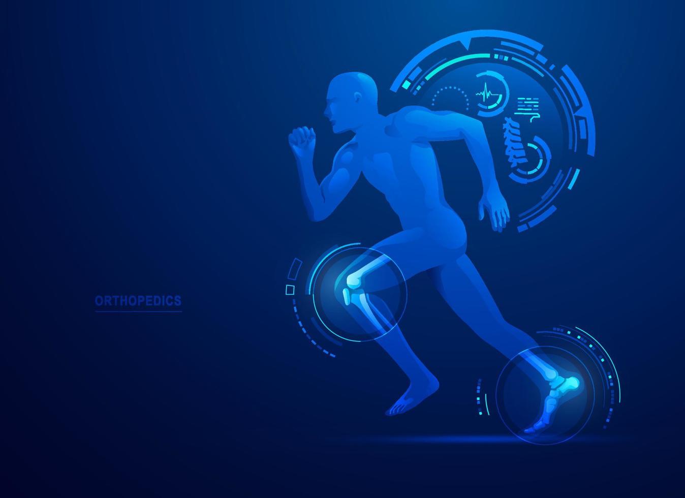 orthopedic tech interface vector