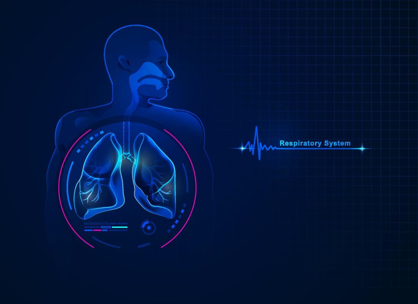 respiratory system element vector