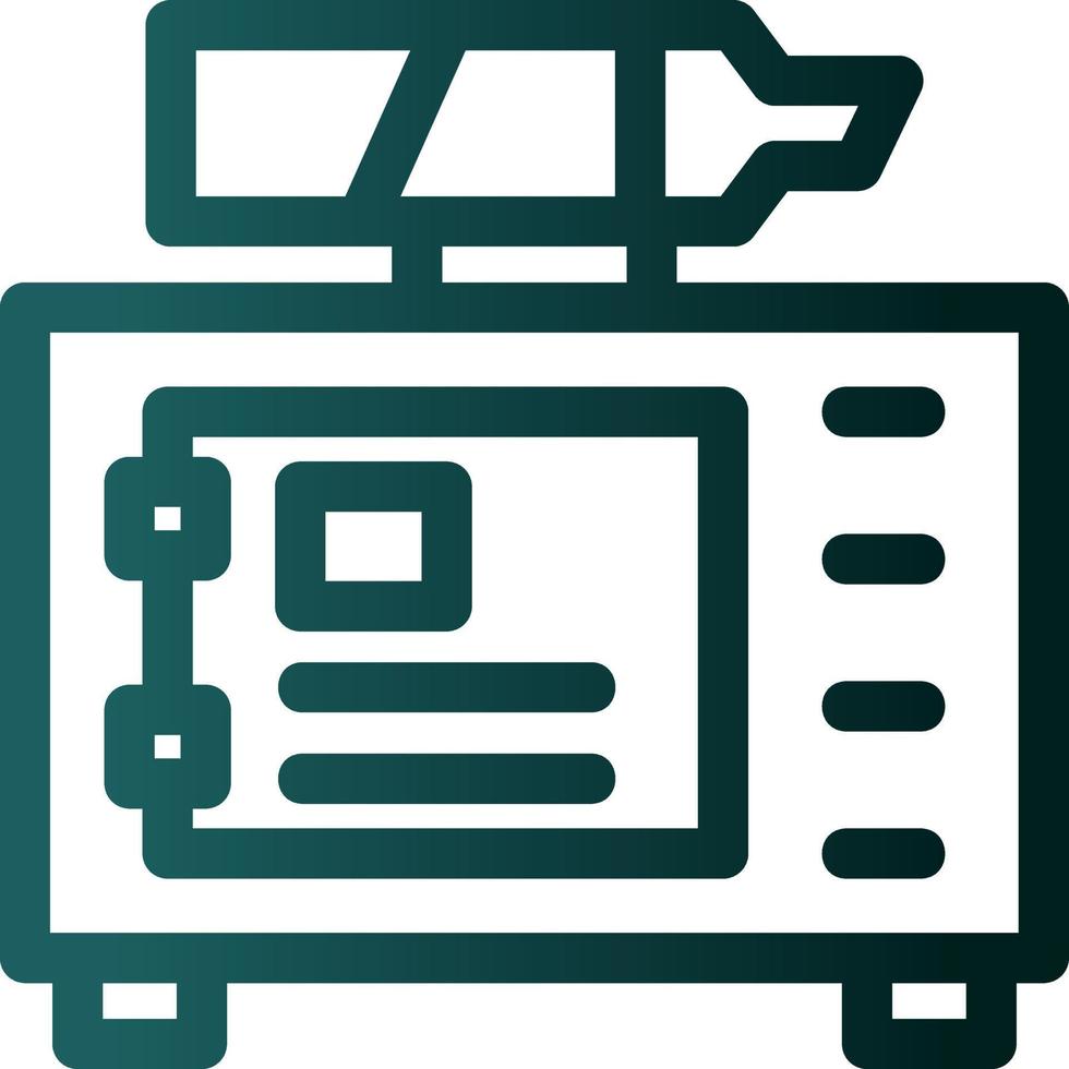 Eco Generator Flat Icon vector