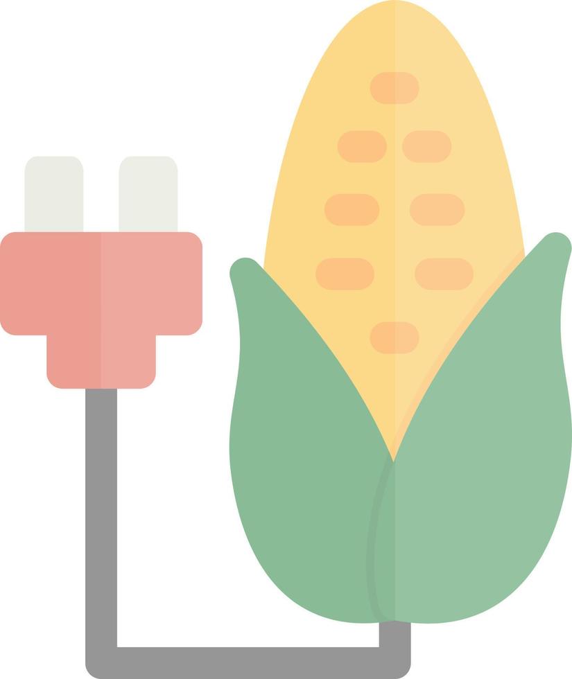 Corn Energy Flat Icon vector