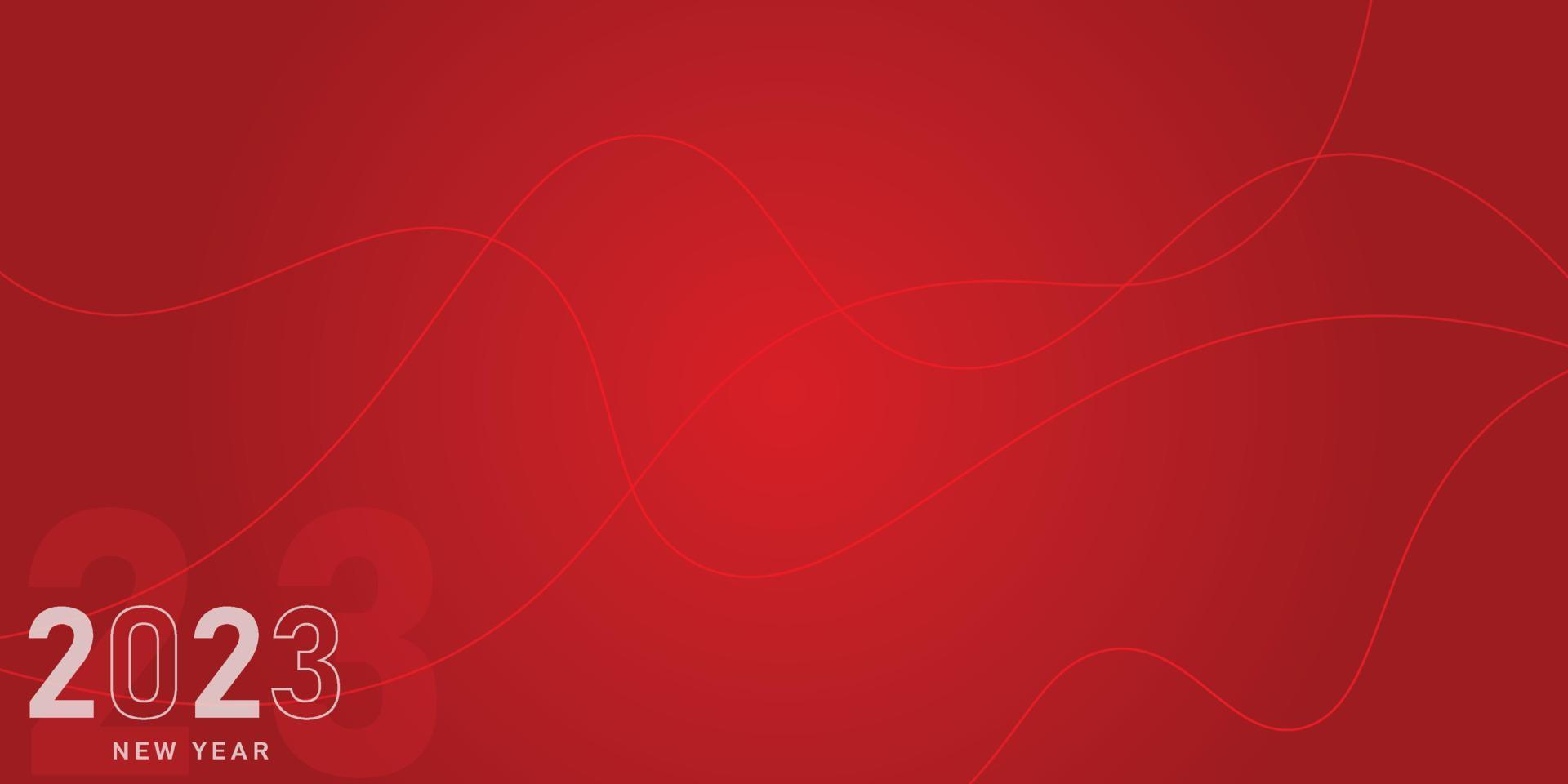 2023 Christmas red background, Modern red abstract background for Presentation design used for business, corporate, institution, poster, template, party, festive, seminar, vector, illustration vector