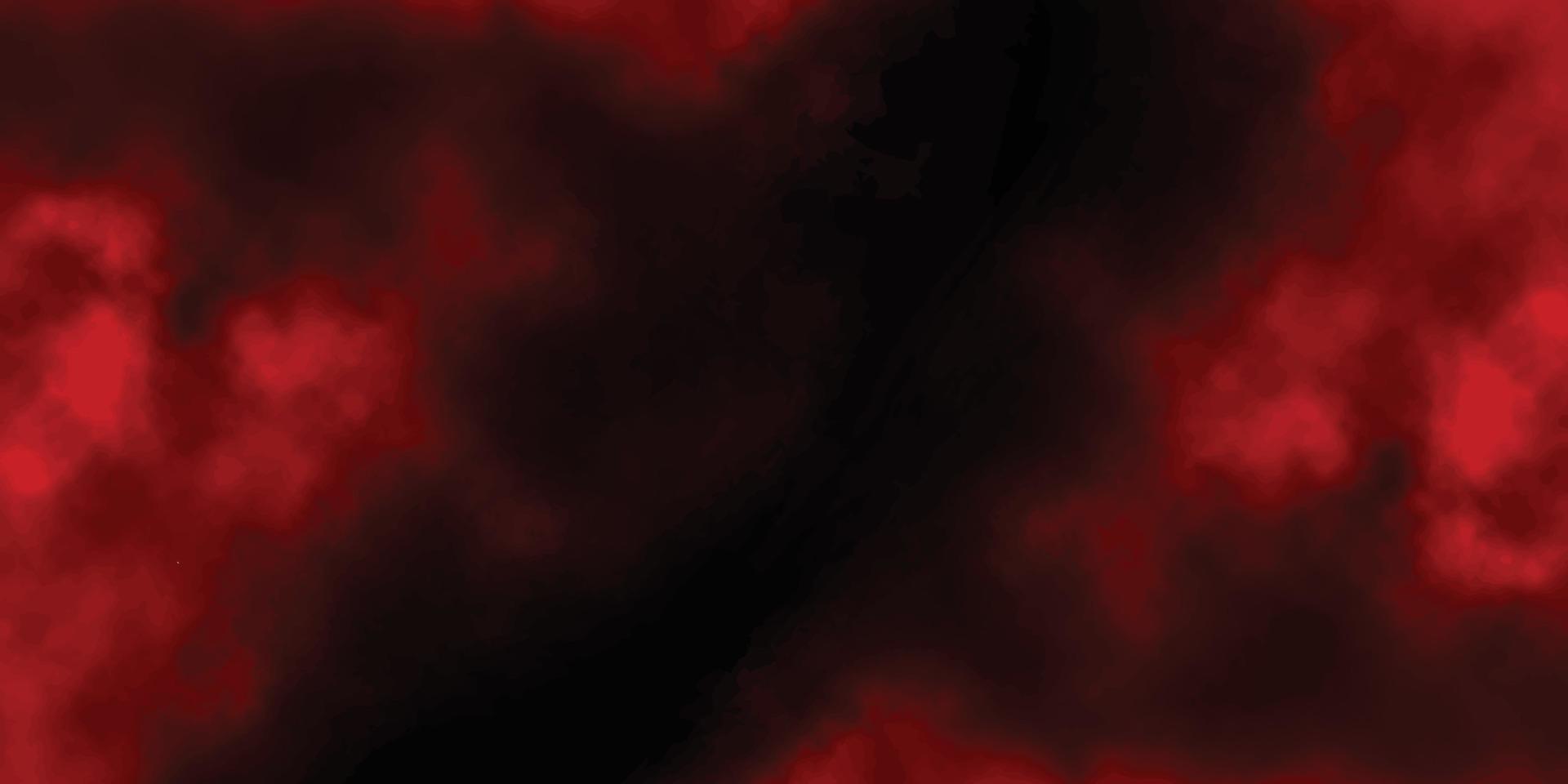 fondo de grunge rojo con espacio para texto, pintura de fondo de grunge rojo acuarela abstracta, pared de cemento rojo con fondo de textura oscura, fondo de grunge pintado a mano negro y rojo con textura antigua vector