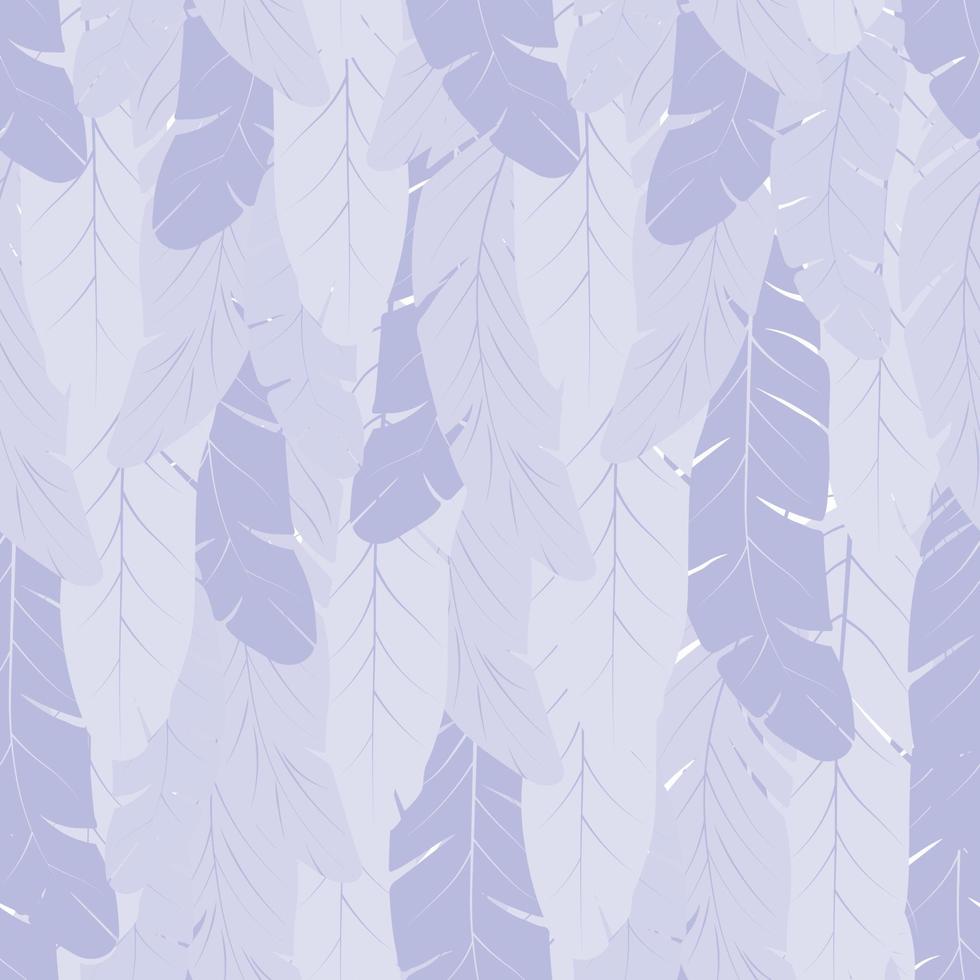 Seamless pattern of soft wings. fluff. Vector stock illustration. Wallpaper.