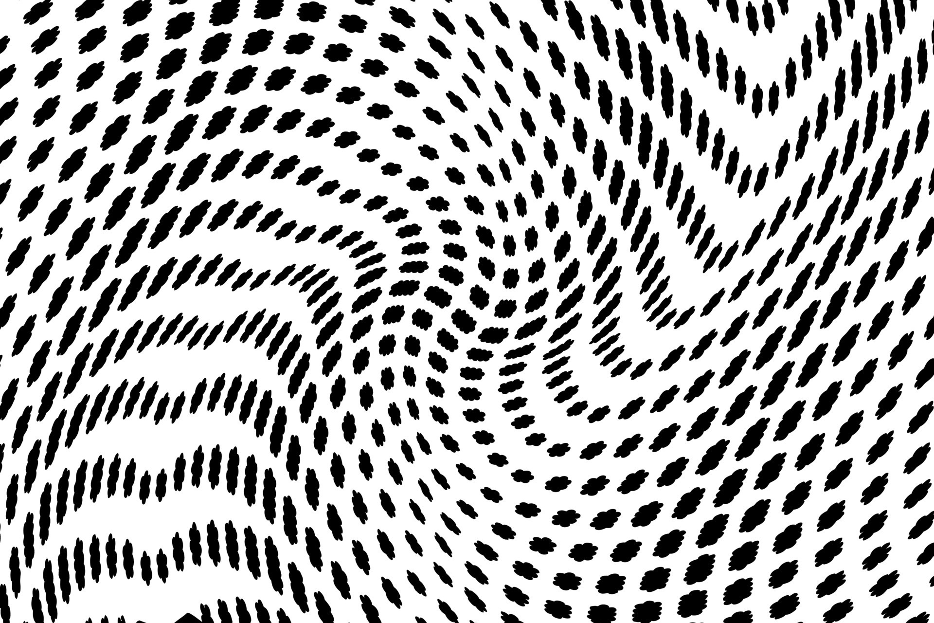 Dotted wave pattern background. Wave with dotted lines, halftone