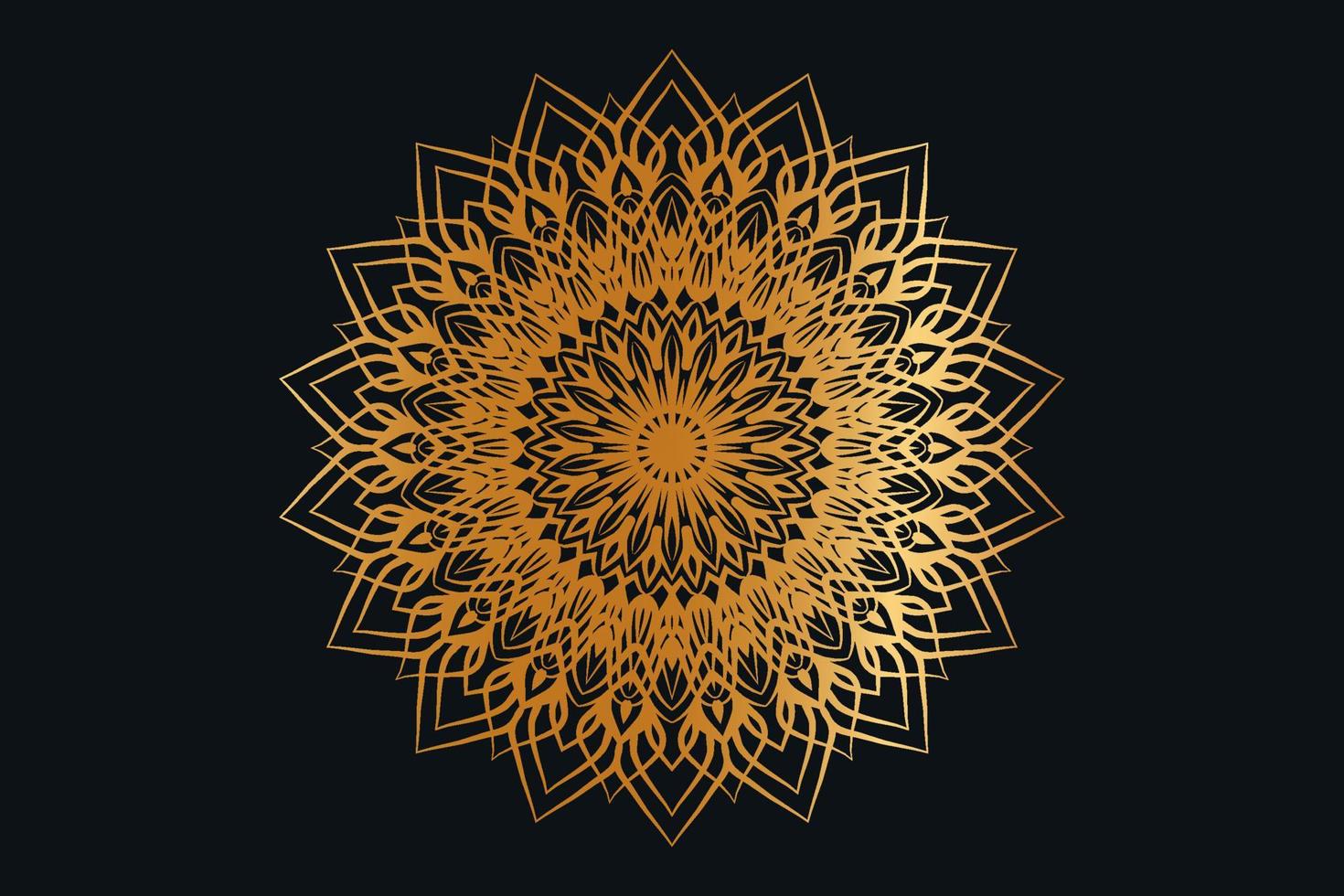 Luxury Mandala Design background free vector