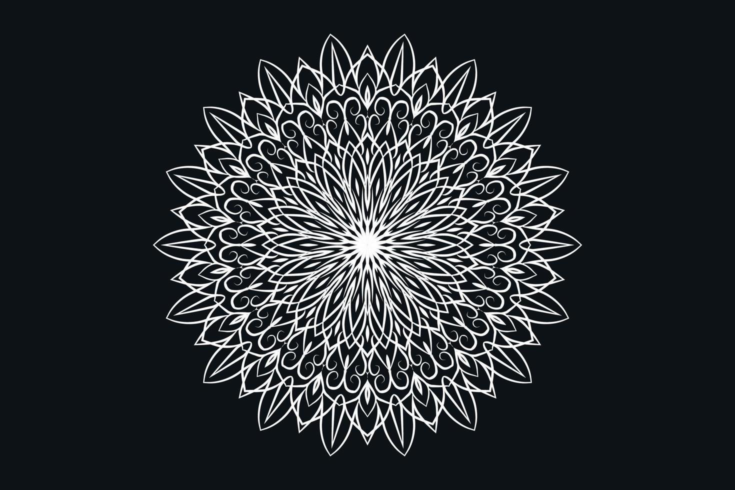 Mandala luxury background design pro vector