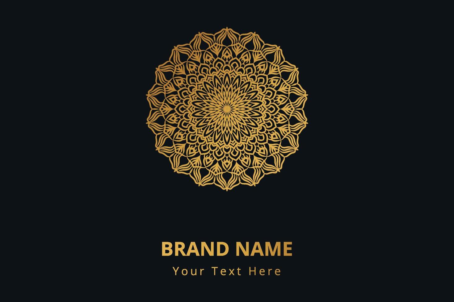 Elegant ethnic styled mandal islamic background  free vector