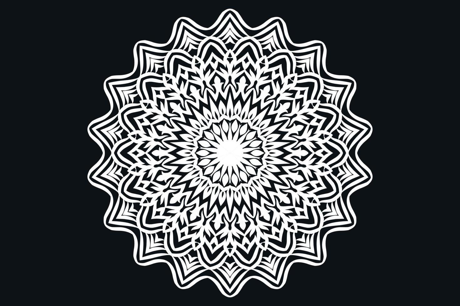 Luxury Mandala Design background free vector