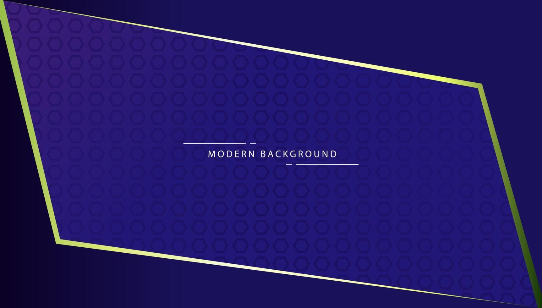 modern blue gold line background shape frame vector