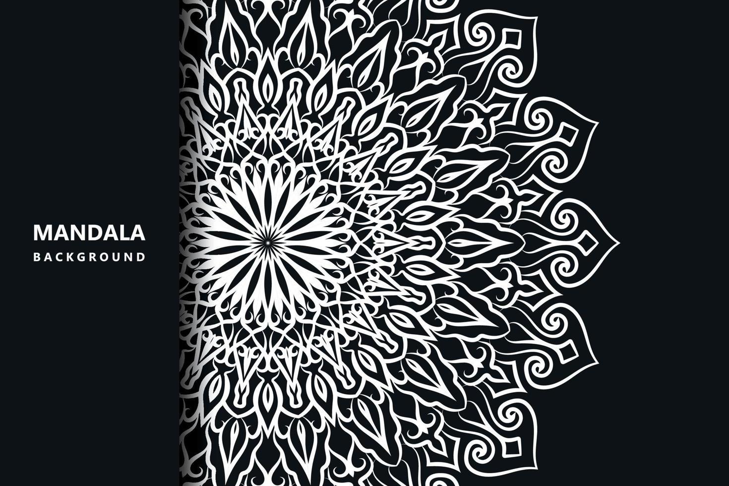 Luxury ornamental mandala design background pro vector