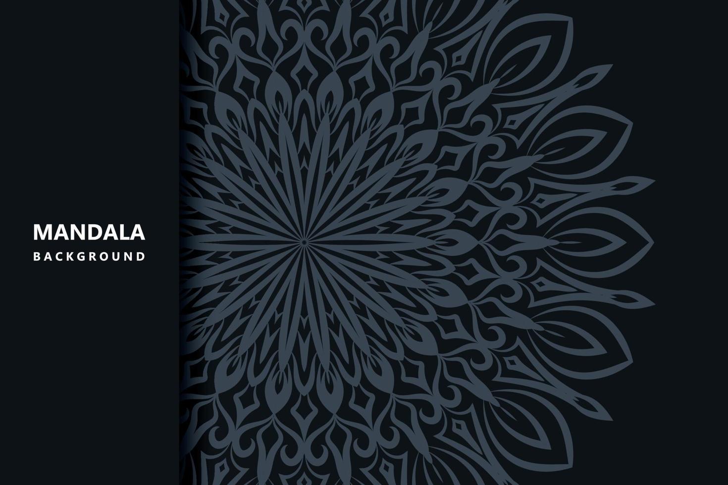 fondo de diseño de mandala ornamental de lujo pro vector