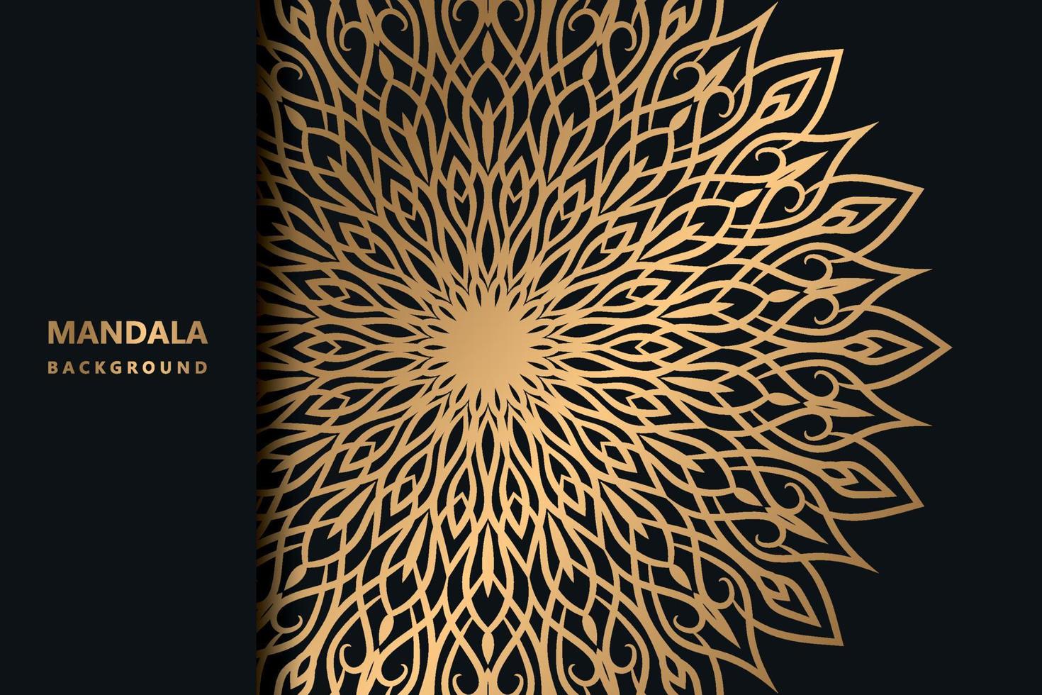 fondo de diseño de mandala ornamental de lujo pro vector