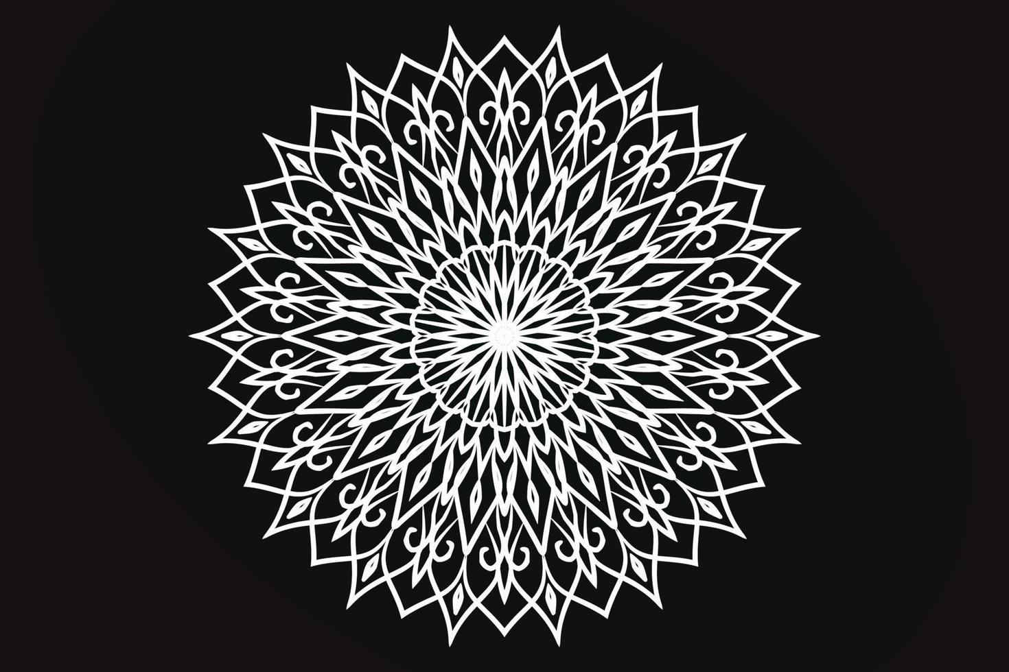 Mandala luxury background design pro vector