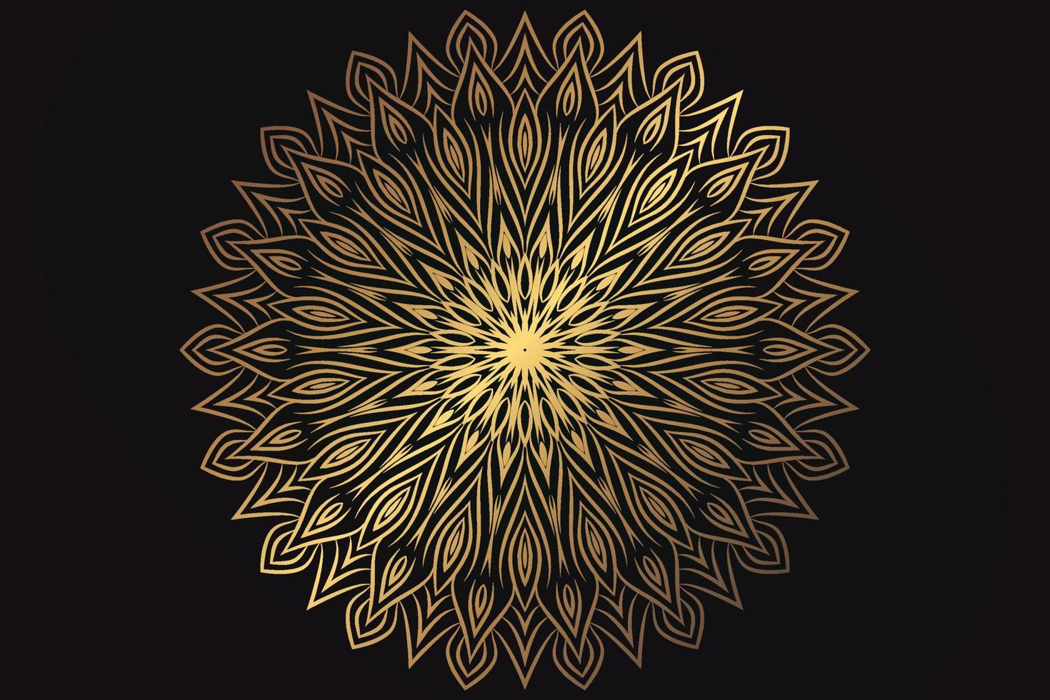 diseño de fondo de lujo mandala pro vector