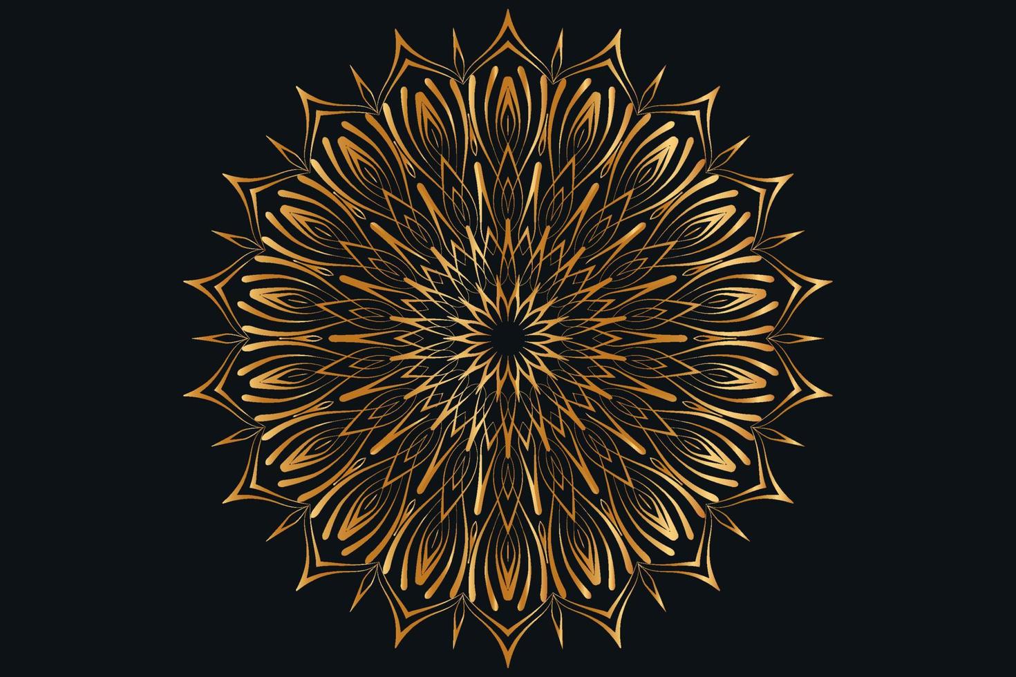 Luxury mandala design background vector