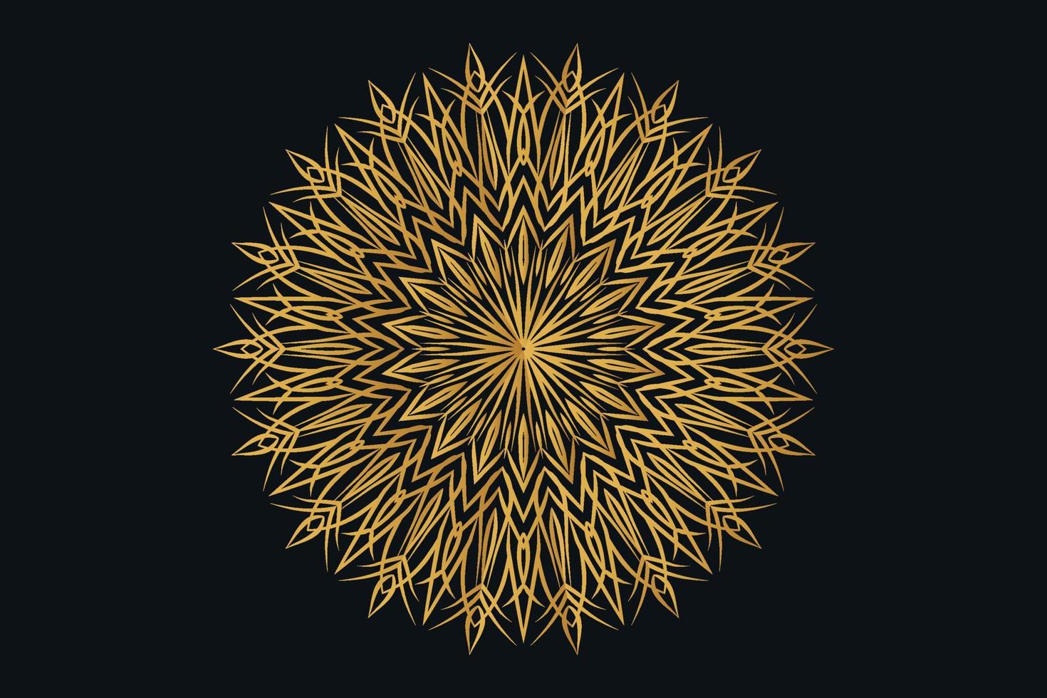 Luxury Mandala Design background free vector