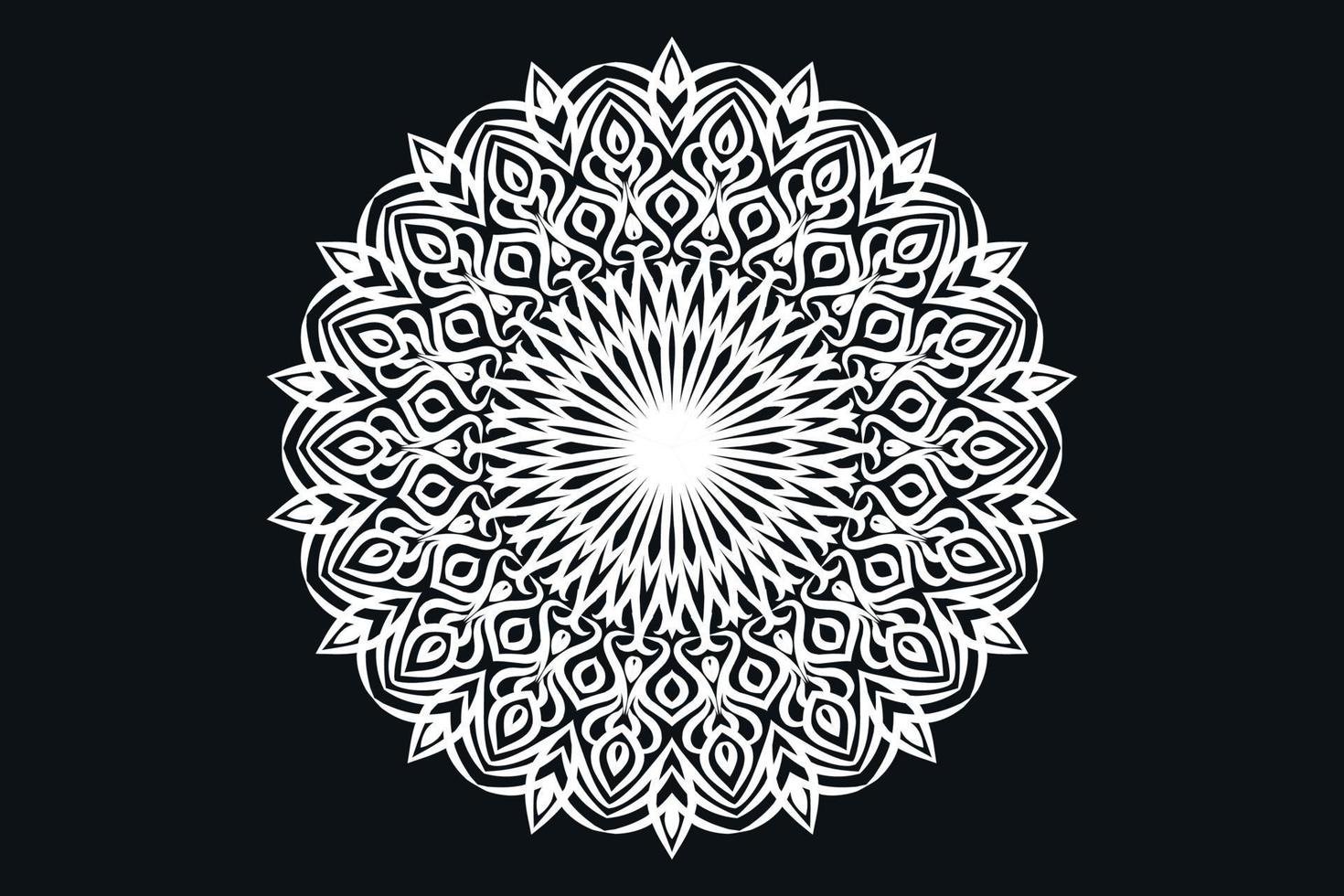 Luxury Mandala Design background free vector