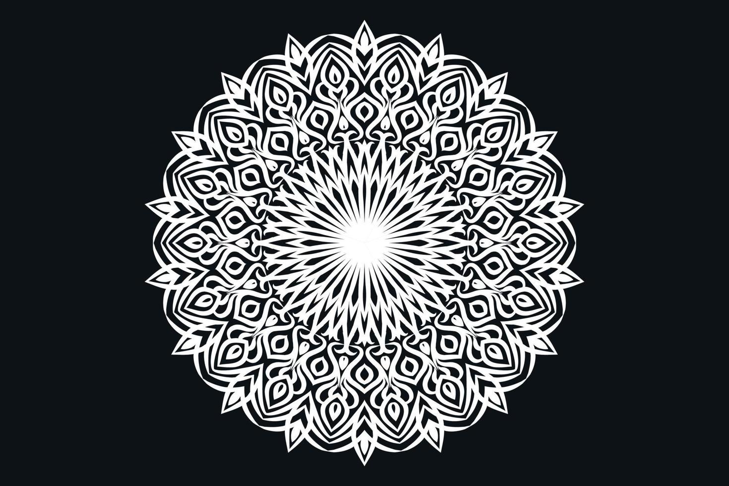 Luxury Mandala Design background free vector