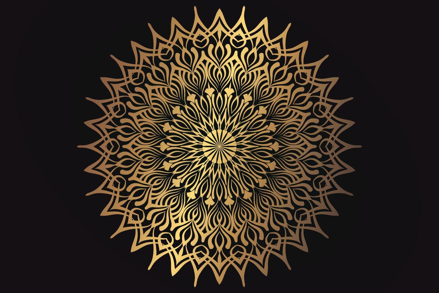 diseño de fondo de lujo mandala pro vector