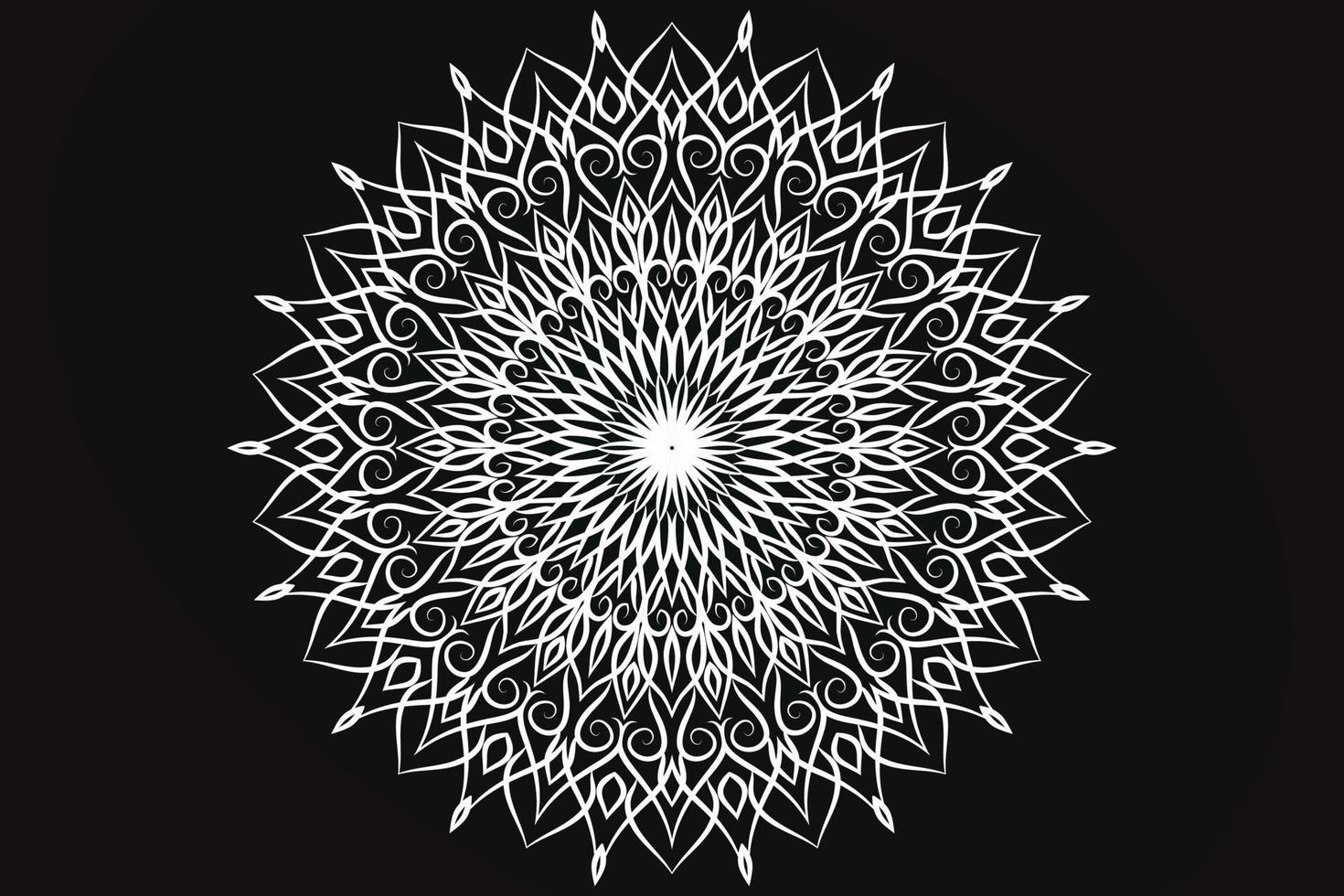 Mandala luxury background design pro vector