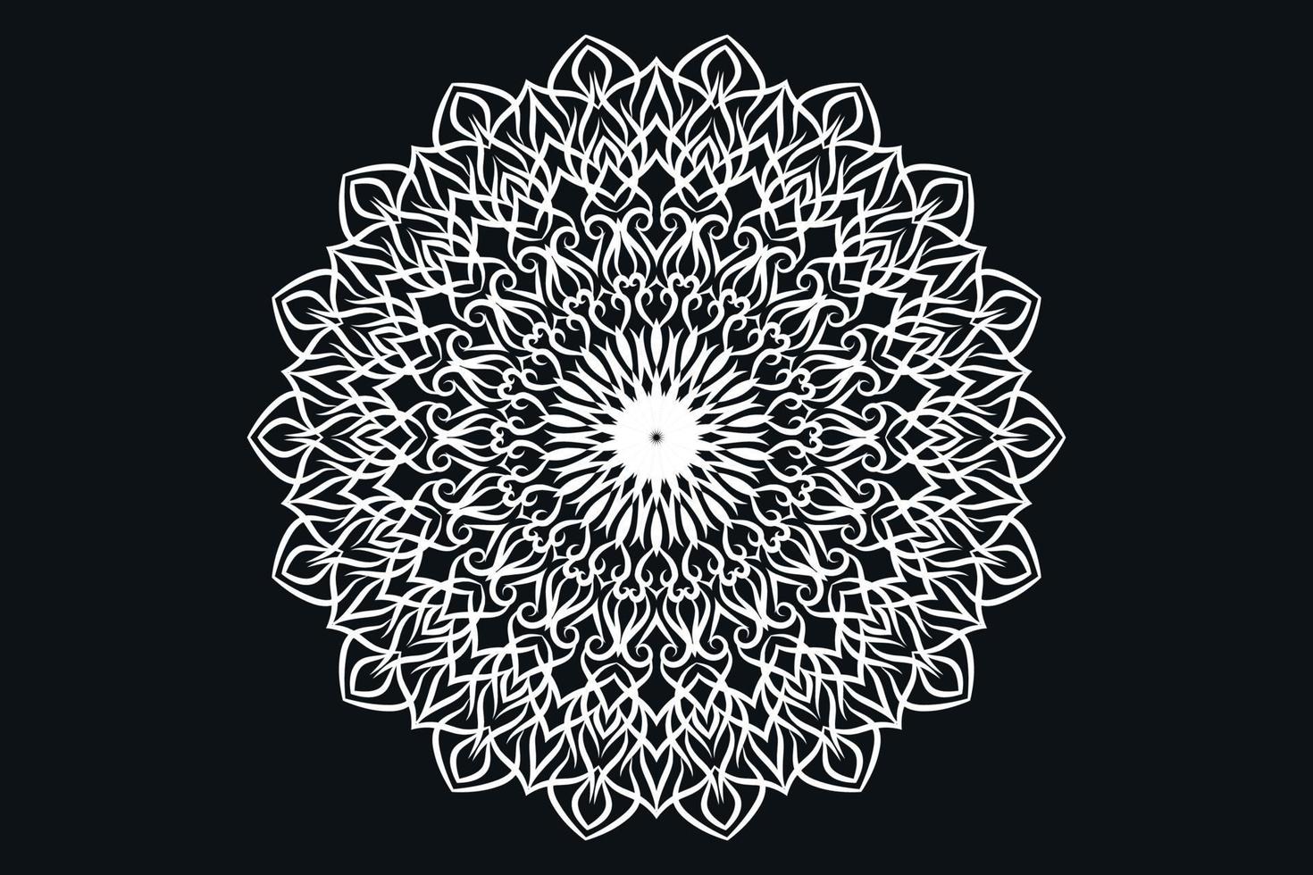 Luxury mandala design background free vector