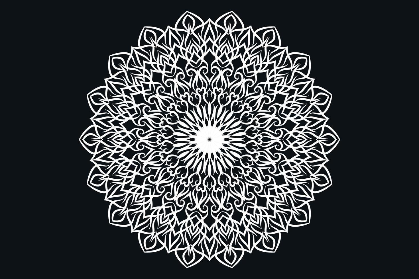 Luxury mandala design background free vector