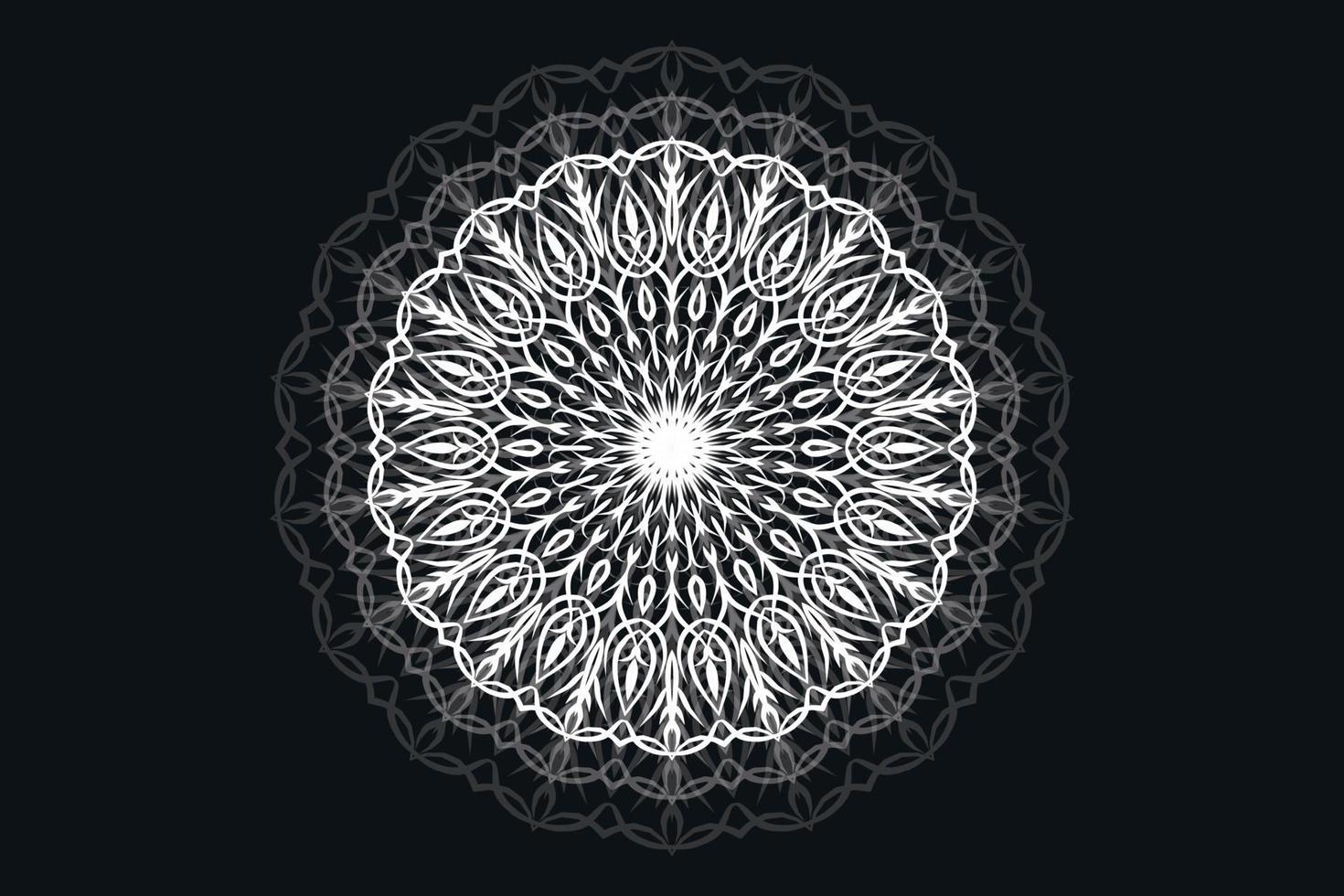 Mandala luxury background design pro vector