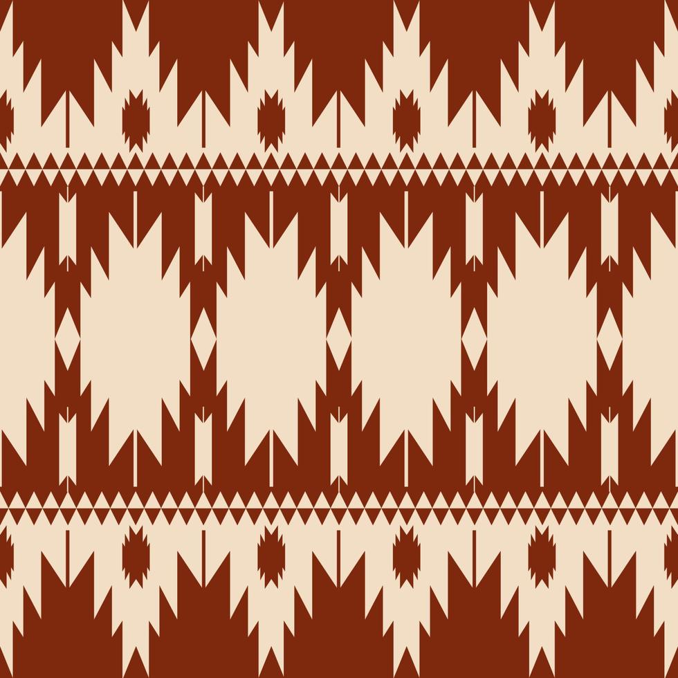 Ethnic Navajo seamless pattern. Ethnic traditional southwest pattern use for carpet, rug, tapestry, upholstery, home decoration elements. Ethnic boho southwest stripes pattern fabric design. vector