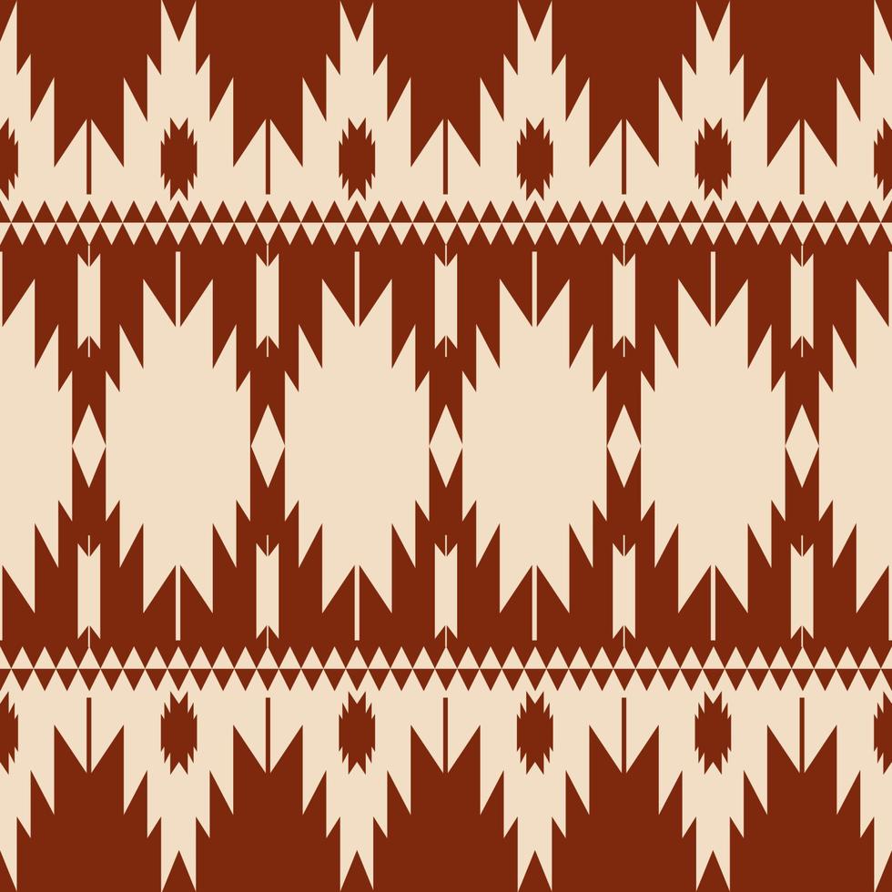 patrón sin costura étnico navajo. uso étnico tradicional del suroeste para alfombras, alfombras, tapices, tapicería, elementos de decoración del hogar. diseño de tela de patrón de rayas boho étnico suroeste. vector